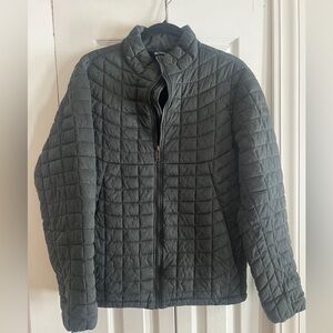 Ben Sherman Dark Gray Quilted Puffer Jacket